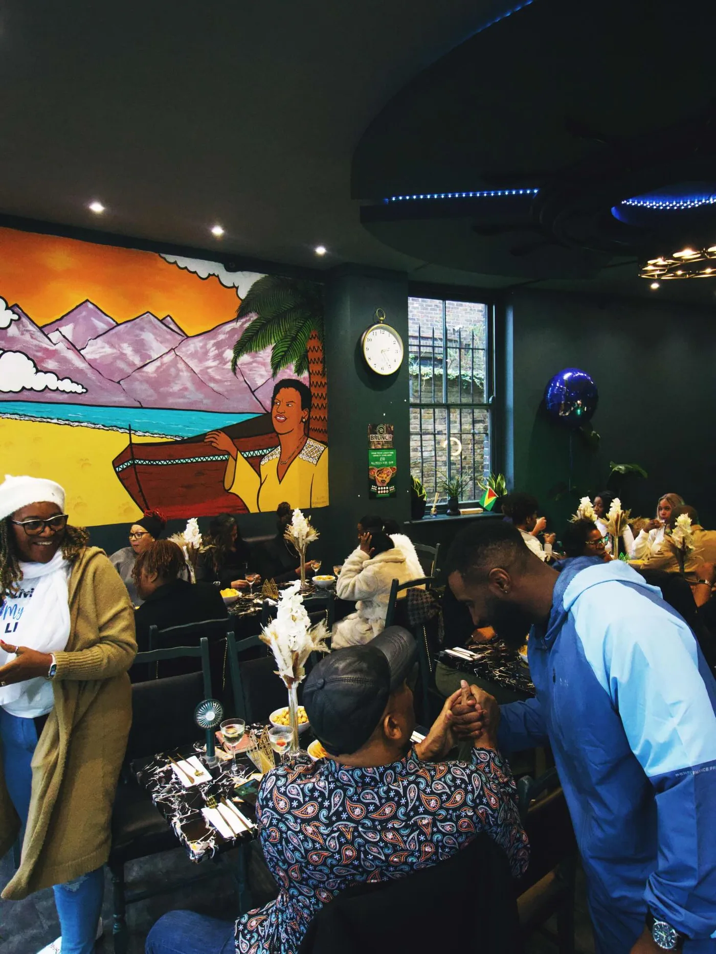 The atmosphere at The Jerk Shac